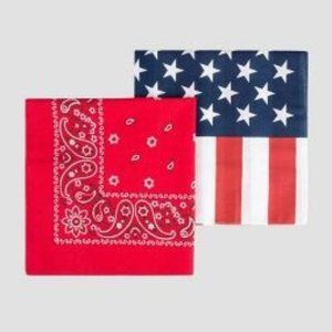 Wemco Americana Bandana Scarve - Red